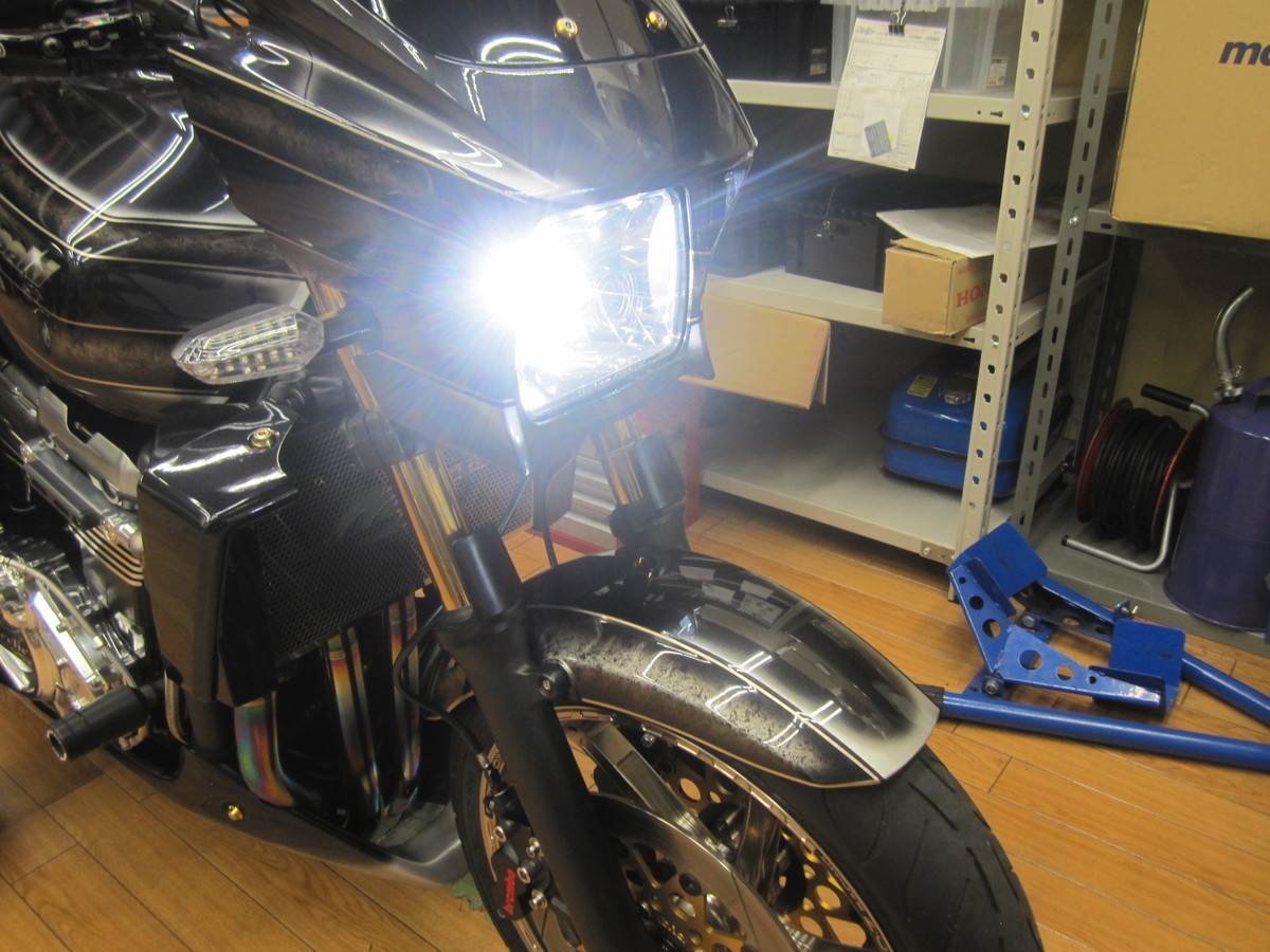 LEDヘッドライト取付 ZRX1200DAEG - NAPS-ON マガジン